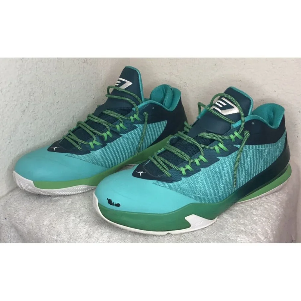 Jordan CP3 VIII Blue 2014 Basketball Shoes Sneakers Low-Top Size 13 684855-413